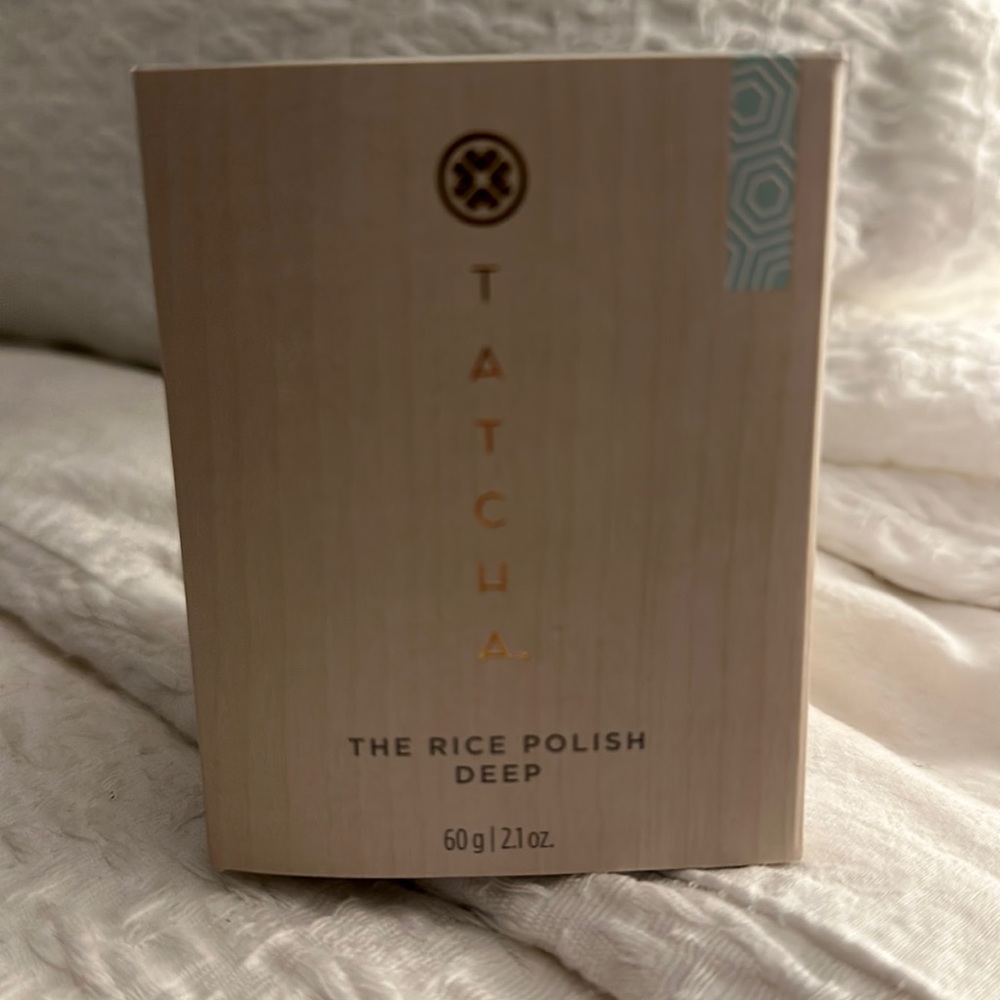 New in box Tatcha Rice Polish Deep